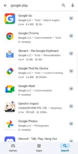 Google Play Store 4